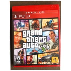 Unknown Grand Theft Auto V, GTA 5 PS3 (PlayStation 3, 2013) Greatest Hits - Brand New!