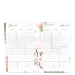 Franklin Covey FranklinCovey - Blooms Weekly Ring-Bound Planner (Classic, Jul 2025 - Jun 2026)