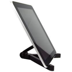 ARKON Mounts Portable Tablet Stand | Adjustable Viewing Angle | For Phones and Tablets | Fits Apple iPad, iPhone, Samsung Galaxy, Note, Switch, and more