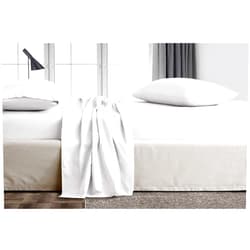 Trendbeddingmart TBM 100% Egyptian Cotton Sheets, White Cal King Sheets Set, 800 Thread Count Long Staple Cotton, Sateen Weave for Soft and Silky Feel, Fits Mattress Upto 18'' DEEP Pocket