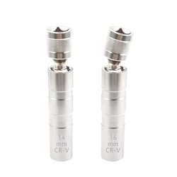Salior 16mm&14mm Spark Plug Socket,Thin Wall 12 Points 3/8