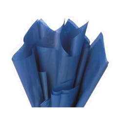 Flexicore Packaging Navy Blue Gift Wrap Tissue Paper Size: 20 Inch X 30 Inch | Count: 48 Sheets | Color: Navy Blue