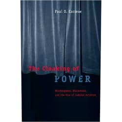 By Paul O. Carrese (Author) Format: Kindle Edition The Cloaking of Power: Montesquieu, Blackstone, and the Rise of Judicial Activism