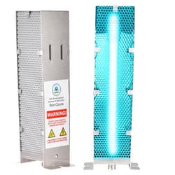Zuomeng Air Scrubber Plus Advanced Photocatalytic Oxidation (PCO) 9 Inch Replacement Cell and Üν Bulb, Aluminum Material, Perfectly Compatible with ActivTek InDuct 2000, A1013A, A1013C, A1013P, A1013Q,HPOC-01