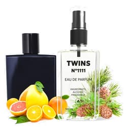 TWINS PARFUM TWINS Impression of Bleu De Parfum | Perfume for Men Eau de Parfum | No.1111 | 3.4 Fl Oz / 100 ml