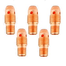STARTECHWELD 13N28 TIG Welding Collet Body 3/32” Collet Body For TIG Torch 9, 20, 25 Series Torches (Pack of 5) 13N28