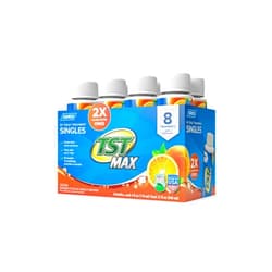 Camco TST MAX Camper / RV Toilet Treatment Singles - Features Ultra-concentrated Biodegradable Septic Safe Formula - Orange Scent, (8) 4 oz Bottles (41191)