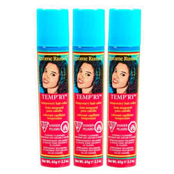Jerome Russell Temp'ry Spray-on Honey Blonde Hair Color, 2.2oz x 3 pack