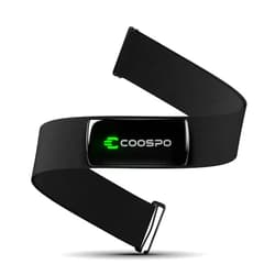 COOSPO Heart Rate Monitor Chest Strap H9Z, Bluetooth 5.0 ANT+ Heart Rate Monitor Chest Sensor with Rechargeable Battery, HRM Works with Strava/Wahoo Fitness/Polar Beat/Peloton/Zwift/DDP Yoga App