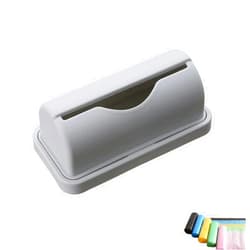 LIANGGEHAIZI Trash Bag Dispenser Roll Holder Wall Mounted Trash Bag Organizer Dispenser Self-adhesive Trash Bag Holder for Bathrooms Toilets Kitchens Study Rooms