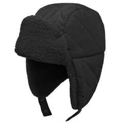 JELLYTREE Baby Trapper Hat Toddler Winter Cold-Weather Hat Little Boys Girls Ear Flap Beanie Bootie Set
