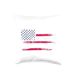 Echodry Living in The New World with an Old Soul T-Shir Throw Pillow, 16x16, Multicolor