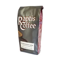 Raptis Coffee Roasters Butterschotch Latte Ground Coffee 12oz bag
