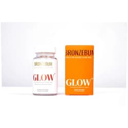 BRONZEBUM GLOW+ Capsules Enhanced with Tomato Lycopene, Lutein, Vitamin A+E for Accelerated Tanning Vegan Powerful Antioxidant Tocotrienol Melanin Collagen Urucum Annatto Herbal Supplement Detox