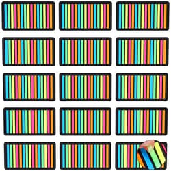 Zonon 4500 Pcs Highlighter Tapes Removable Transparent Sticky Page Markers Index Tabs Sticky Note Text Highlighter Strips Tabs Neon Page Flag for Books Office School Supplies