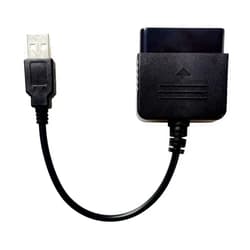 DHSKZRMJ Compatible/Replacement PS2 Controller to USB Adapter Converter Cable, Compatible/Replacement PlayStation 2 PS2 Controller Gamepad to PS3/PC Controller