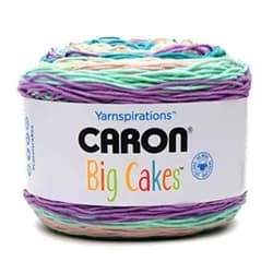 Caron Yarns Caron Big Cakes Self Striping Yarn 603 yd/551 m 10.5oz/300 g (Boysenberry) (Boysenberry)