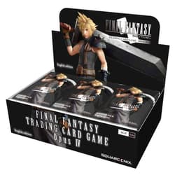 Final Fantasy TCG: Opus IV Collection Booster Display