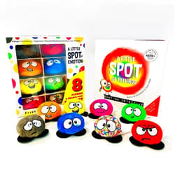 Diane Alber A Little SPOT of Emotion 8 Plush Toys with Feelings Book Box Set