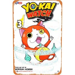 Muecddoa YO-KAI WATCH, Vol. 03 Retro Metal Tin Sign Vintage Room Decor Poster for Home Coffee Bar Wall Art Decor 8x12 Inch