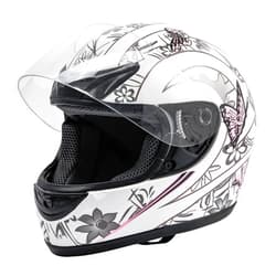 TCMT DOT Adult Butterfly Flip Up Full Face Street Dirt Bike ATV Motocross Adult Helmet with Open Face Sun Shield