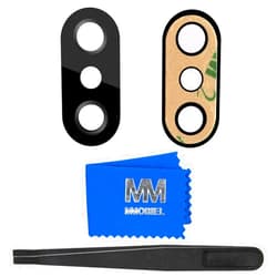 MMOBIEL Back Rear Camera Glass Lens Replacement Compatible with Huawei P30 2019 - Incl. Double Sided Adhesive, Tweezer and Cloth
