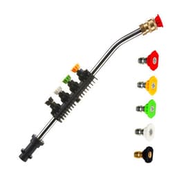 M MINGLE Pressure Washer Wand Extension with Adapter, Replacement Lance, Only Compatible Karcher K2, K3, K4, K5, K6, K7, 15 Inch