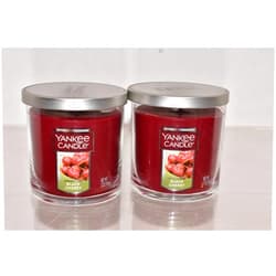Yankee Candle New Yankee Candle Lot of 2 Black Cherry Small Tumbler Candle 7oz Each