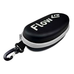 Flow Swim Gear Flow Swim Goggle Case - Protective Case for Swimming Goggles With Bag Clip for Backpack