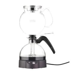 Bodum 34oz ePebo Electric Vacuum Coffee Maker, BPA-Free Tritan Plastic Jug, High-Heat Borosilicate Glass Funnel w/Temperature Control