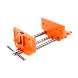Pony Jorgensen 27091 Medium Duty Woodworker's Vise, Orange, Grey, 9-Inch By 7-Inch