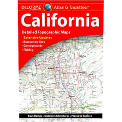 Rand McNally Delorme Atlas & Gazetteer: California