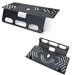 TOPOWN 2-Set Metal Drill-Free Light Bar Cab Mount for Ford F-150 (2015+) for Ford F-250-F-550 (2017+), Fit for Magnetic Light Bar and Magnetic Antenna, Support Bolt-on Mounting, F150 Light Bar Mount