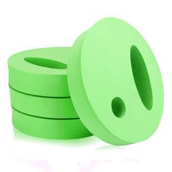 Carperipher 4 PCS Water Exercise Discs Hand Held Swim Discs Pool Resistance Water Weights, EVA Foam, Water Aerobics Set for Aquatic Exercise Pool Fitness, Water Aerobic Equipment for Adults, Swimming Beginner