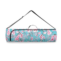 Psesaysky Yoga Gym Bag for Womens Carrying Bags with Pocket & Shoulder Strap Breathable and Portable Yoga Bags and Carriers for Class Workout Park
