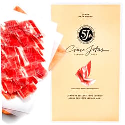 ZENDEU Cinco Jotas' Hand-Carved Acorn-Fed 100% Iberico de Bellota Pork Shoulder (Traditional Carving) (3, Ounces)