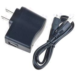 Onerbl 5V AC/DC Adapter + Micro USB Charging Cable Cord Compatible with Gladorn G6130 Glare Pro G6120 Glare Parties Boom 25W Impressive Sound Wireless Bluetooth Speaker Power Supply Battery Charger