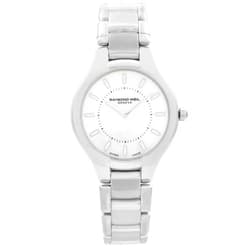 Raymond Weil Noemia White Mother of Pearl Dial Ladies Watch 5132-ST-97001