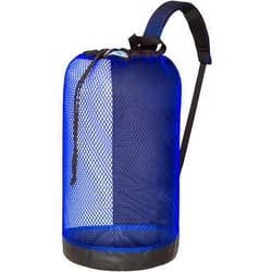 Stahlsac BVI Mesh Backpack: Compact 33L size, great beach bag for dry/wet gear, BLUE