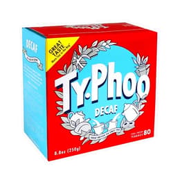 Typhoo Decaf 80 Bags 3 Pack