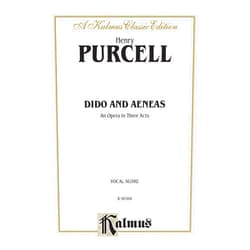 Henry Purcell Dido and Aeneas: English Language Edition, Vocal Score (Kalmus Edition)