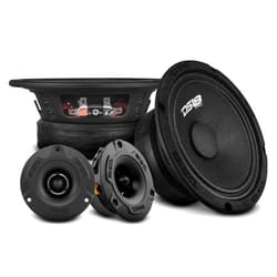 DS18 PRO-GM6.4PK Mid and High Complete Package - Includes 2X Midrange Loudspeaker 6