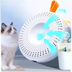 LST2020 Smart pet Deodorizer 90% cat Litter Box Deodorizer, Rechargeable dust-Free cat Litter, Small Animal Toilet or Home Deodorizer, Suitable for All Kinds of cat Litter Box, Kitchen and Small Area