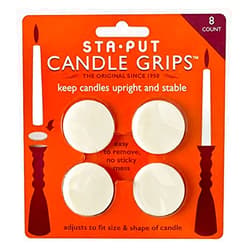 RMR Industries, LLC Sta-Put Candle Grips (8 Pack)