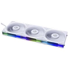 Lian Li UNI Fan TL 120 RGB PWM Triple Pack - 120mm, High Static Pressure, White