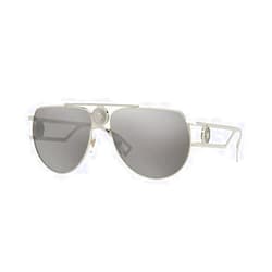 Versace VE2225 Aviator Sunglasses for Men +BUNDLE with ACCESSORY EYEWEAR KIT