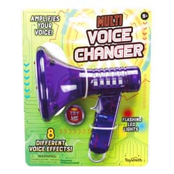 Toysmith Tech Gear Multi Voice Changer – Amplifies Voice with 8 Fun Effects, Fun Toy or Gift for Kids Ages 5+- Christmas Gifts, Stocking Stuffer, 6.5”, Colors May Vary