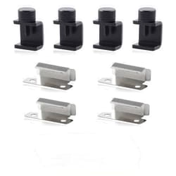 GOLD DEER 8PCS 3D Printer Bed Clips Clamps Ender 3 Glass Plate Clamps 3D Printer Build Plate Clips 3D Printer Heated Bed Glass 3D Printer Fix Clamp Adjustable Fixed Clips Glass Bed Stable Clamps