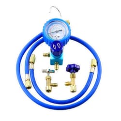 Wisepick R290 and R600A Charging Manifold Hose and Single Gauge Set with 1/2