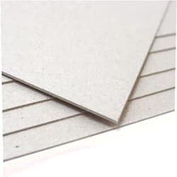 Artway A2 Greyboard - Ideal for Arts and Crafts, Modelling, Display, Mounting and Backing - 1500 Micron/1.5mm Thick (945gsm) - A2 (20 Sheets), Grey